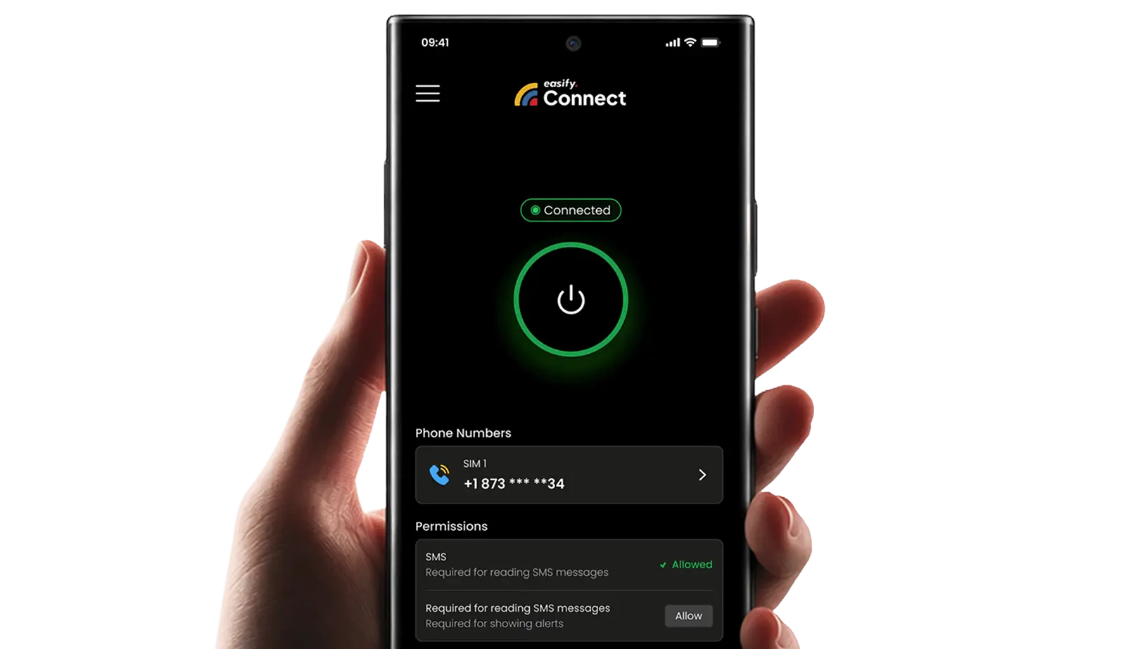 Easify Connect - Android phone-to-SMS gateway that lets businesses 